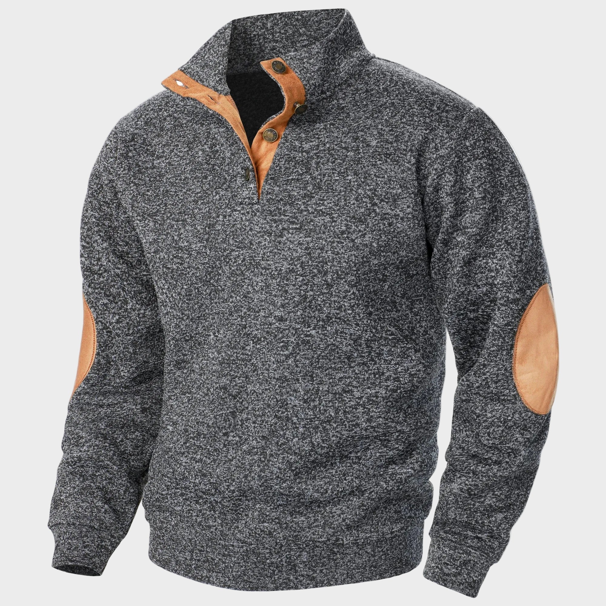 Liam men's half-zip knit jumper at Anne London, catalogue view 12