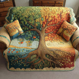 Spirit Tree | Quilted Sofa Cover Collection