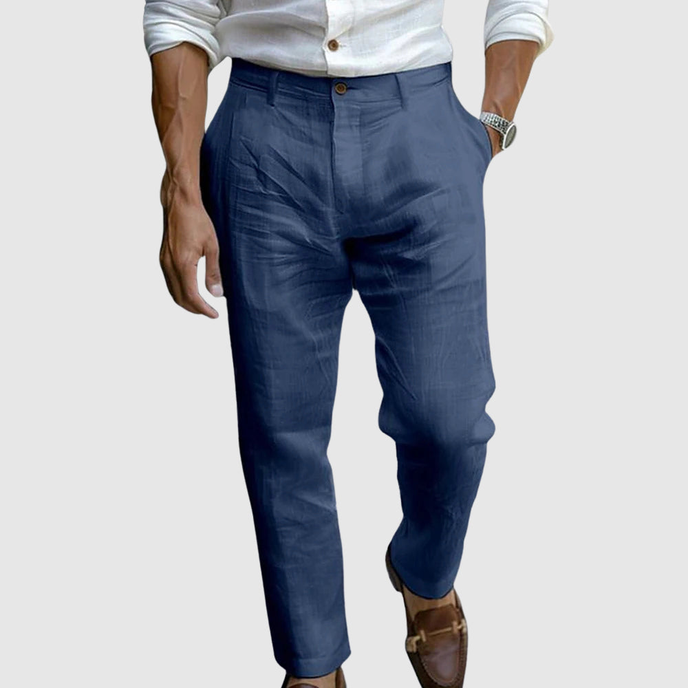 Simon | Coastal Smart-Casual Trousers