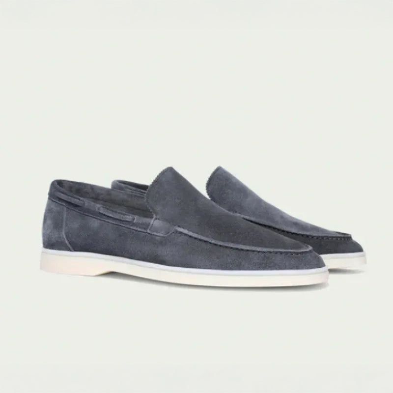 Kenneth | Classic Textured Loafers