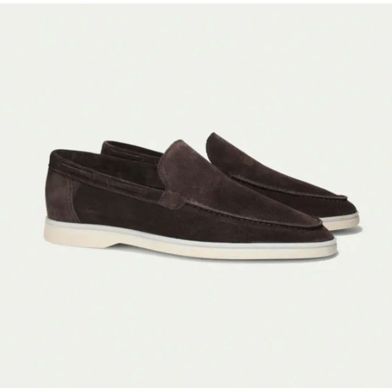 Kenneth | Classic Textured Loafers