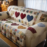 Lovely Pattern | Quilted Sofa Cover