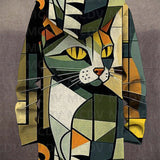 Preston | Artistic Print Hooded Jacket