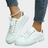 Dania - Quilted texture sneakers