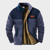 Miles men's two-tone fleece jacket at Anne London, catalogue view 2