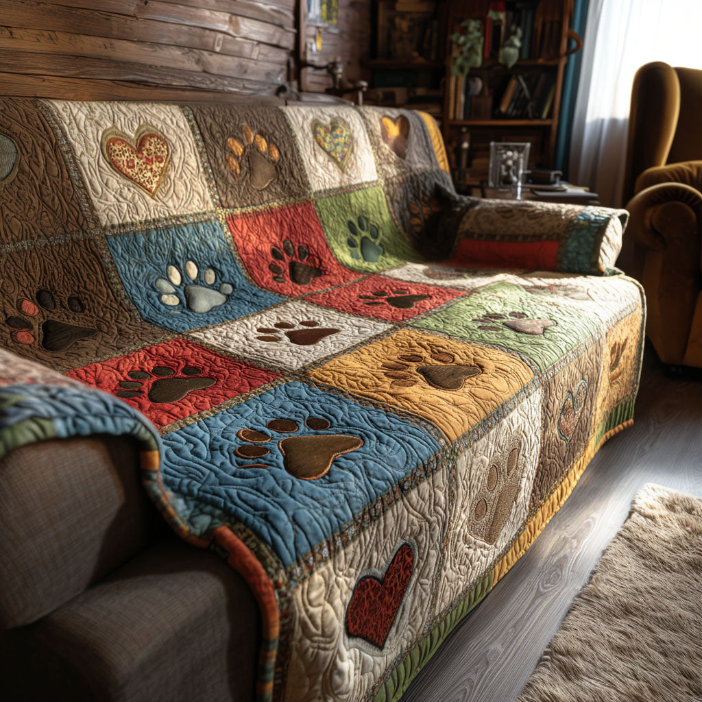 Paw Patch Cosy | Quilted Sofa Cover Collection