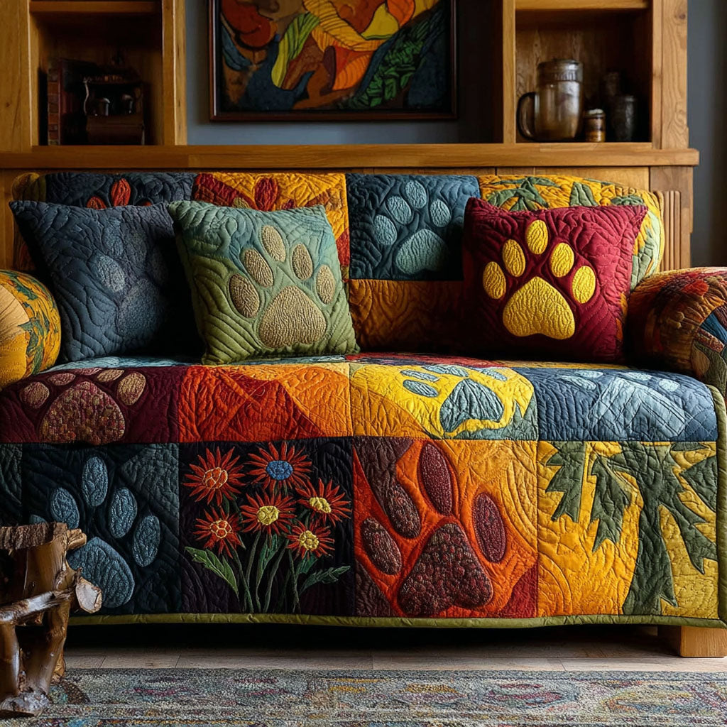 Paw Patch Cosy | Quilted Sofa Cover Collection