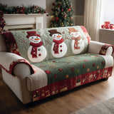 Merry Frost | Quilted Sofa Cover