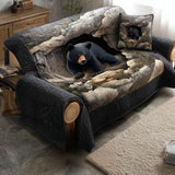 Mountain Shadows | Quilted Sofa Cover
