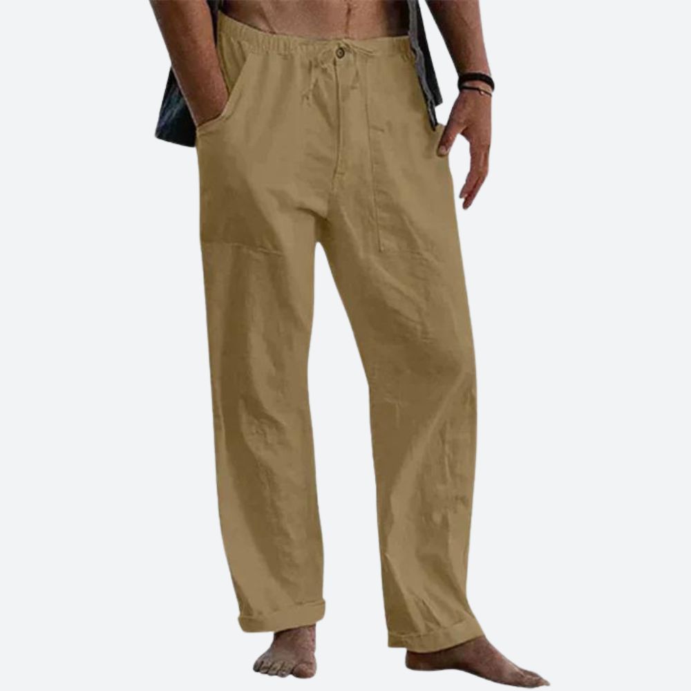Robert | Straight-Leg Summer Trousers
