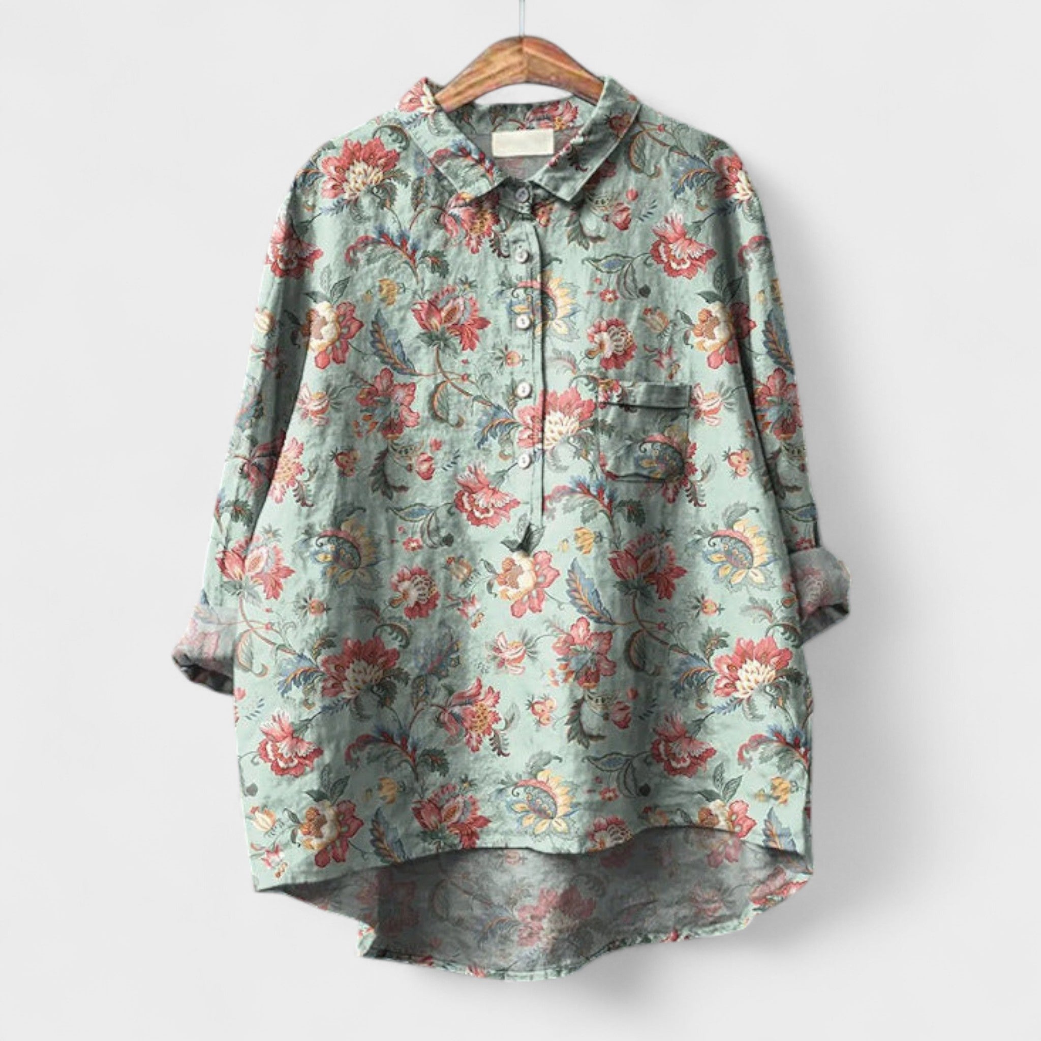 Philippa Vintage French-Style Blouse