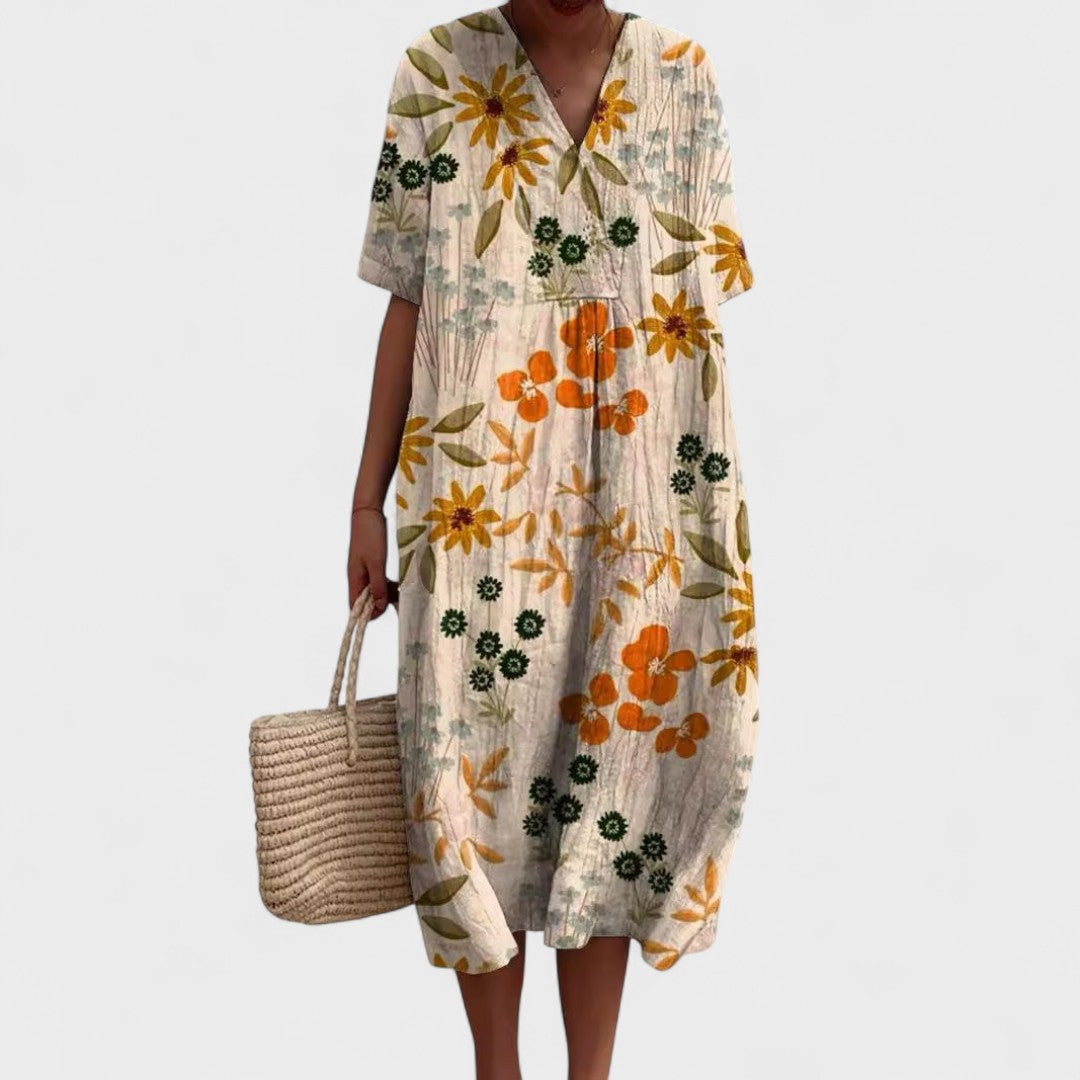 Lorena Colourful Summer Dress