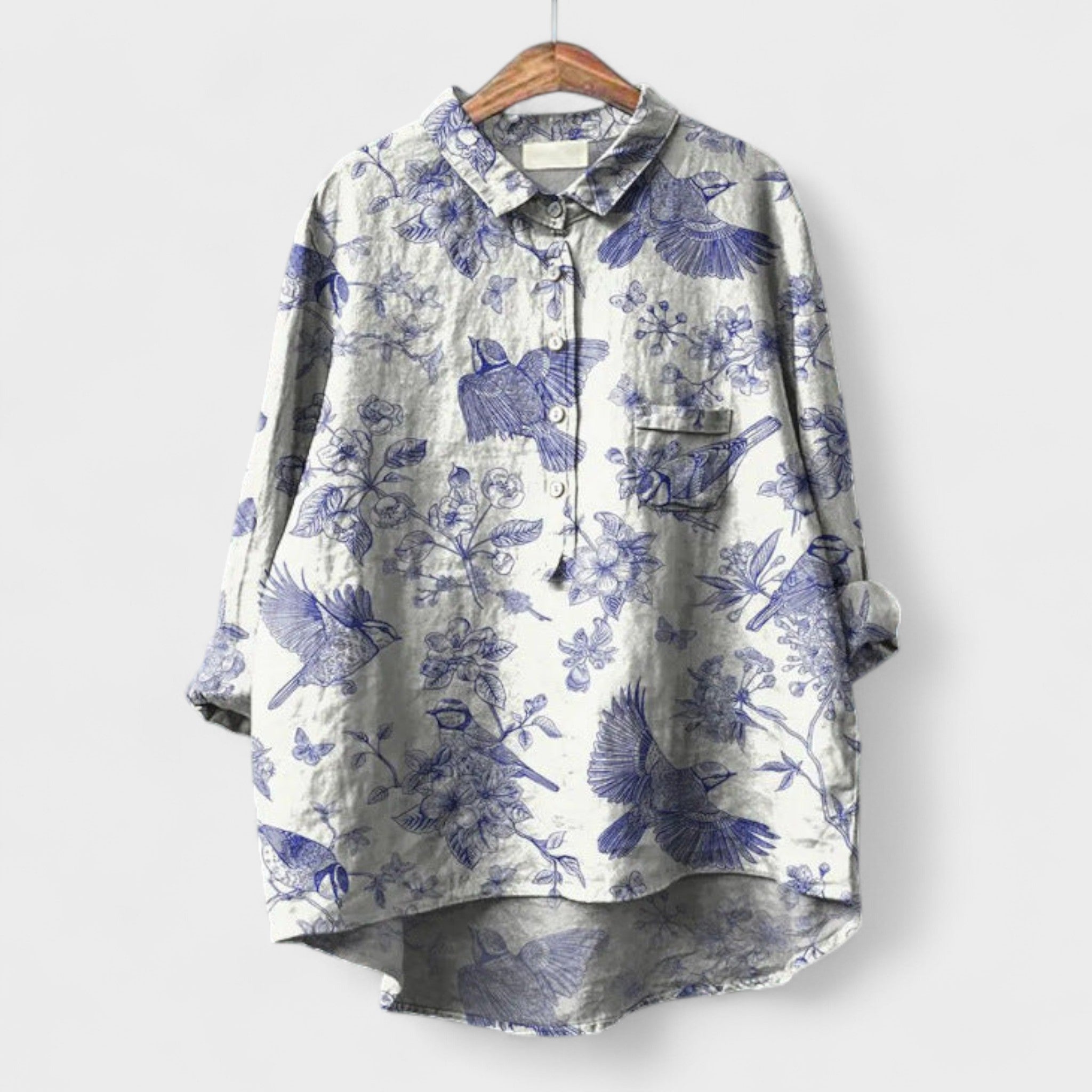 Philippa Vintage French-Style Blouse