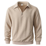 Edward | Minimal Zip-Neck Jumper