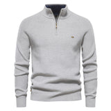 Richard | Refined Zip-Neck Jumper