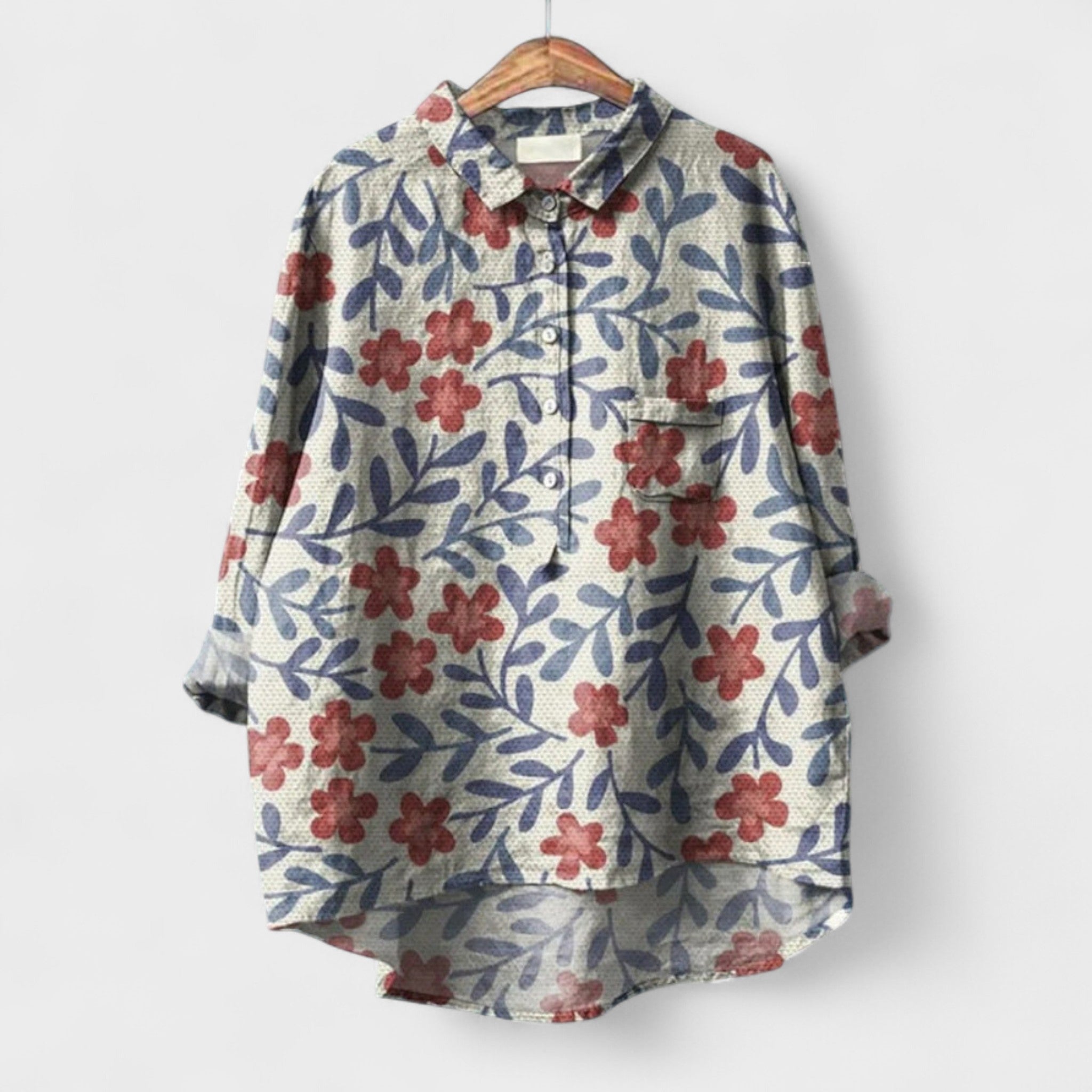 Philippa Vintage French-Style Blouse
