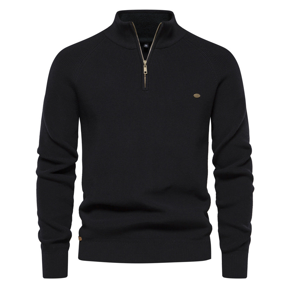 Richard | Refined Zip-Neck Jumper