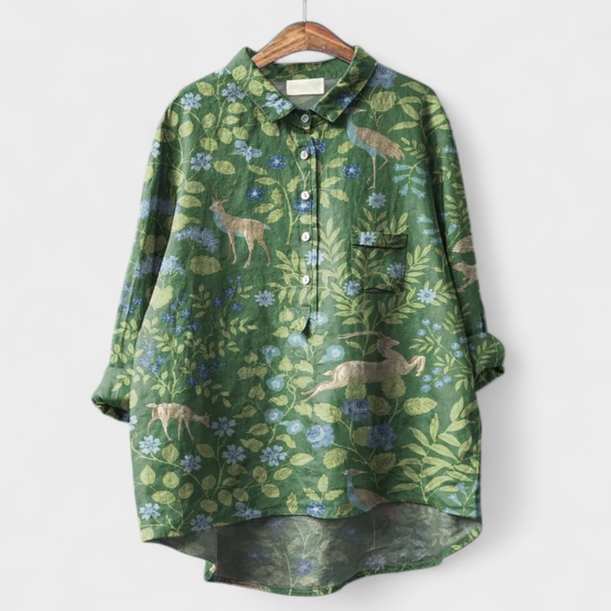 Philippa Vintage French-Style Blouse