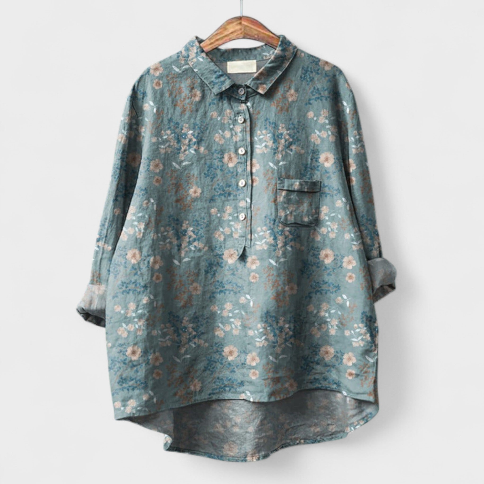 Philippa Vintage French-Style Blouse
