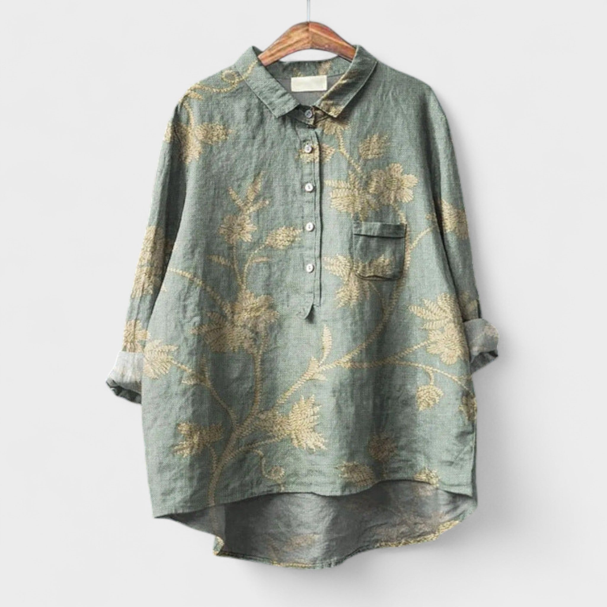 Philippa Vintage French-Style Blouse