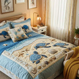 Ocean Waves | Coastal Bedding Set