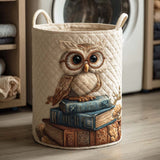 Quilted laundry basket – owl – NCU0NTD124