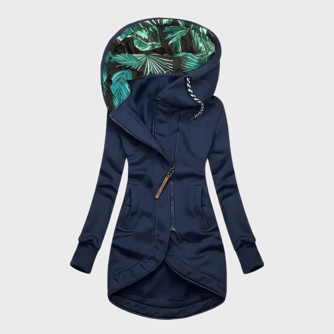 Dragana - Elegant and warm winter jacket with a hood