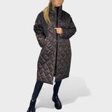 Daisy Elegant Padded Rain Jacket