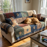 Rustic Paw | Quilted Sofa Cover