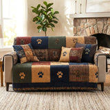 Rustic Paw | Quilted Sofa Cover