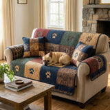 Rustic Paw | Quilted Sofa Cover