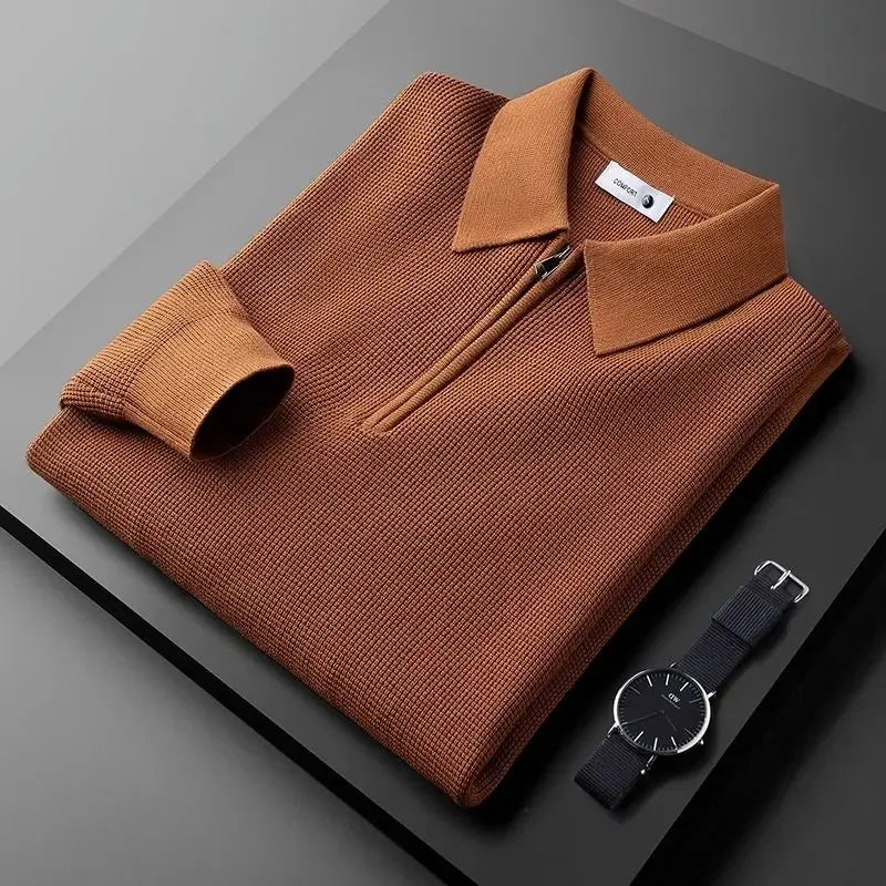 Charles | Casual Zip-Up Jumper