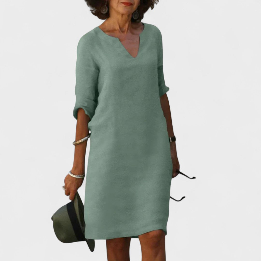 Lana V-Neck Dress