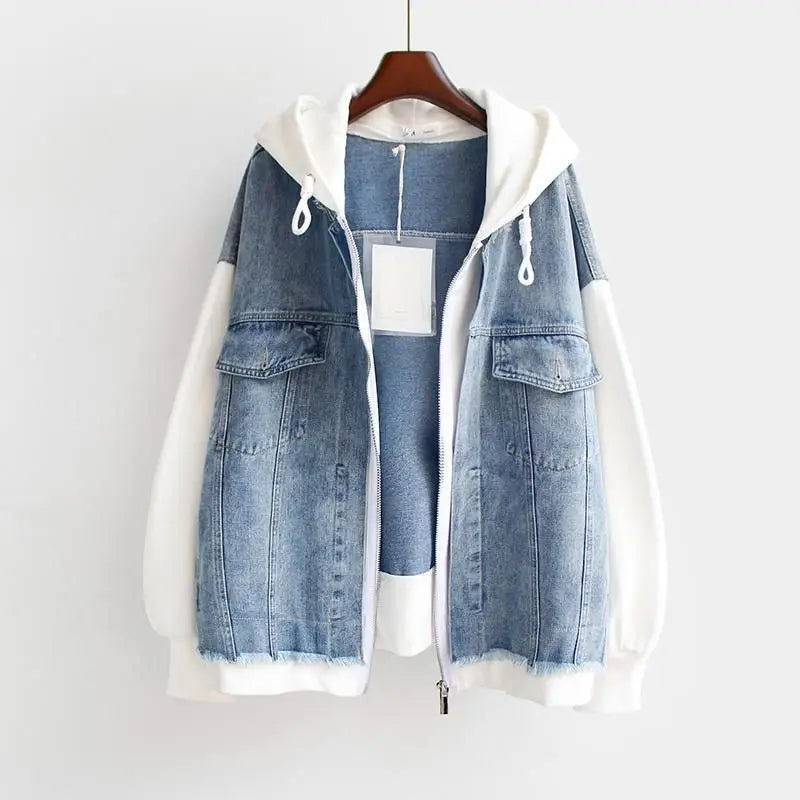 Ivana Denim Hoodie Jacket