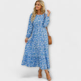 Barka - Γυναικείο boho maxi φόρεμα κομψού στυλ