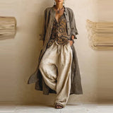 Florence Linen-Blend Co-ord