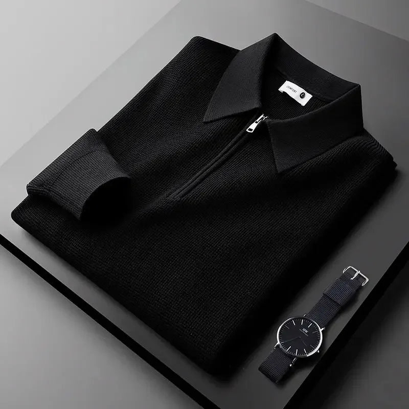 Charles | Casual Zip-Up Jumper