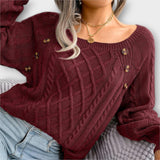 Malia - Knitted button-up sweater