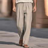 Arthur | Relaxed Linen-Look Trousers