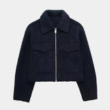 Martha Grey Vintage Zip Jacket