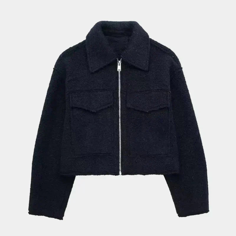 Martha Grey Vintage Zip Jacket