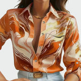 Miriam Glossy Satin Shirt