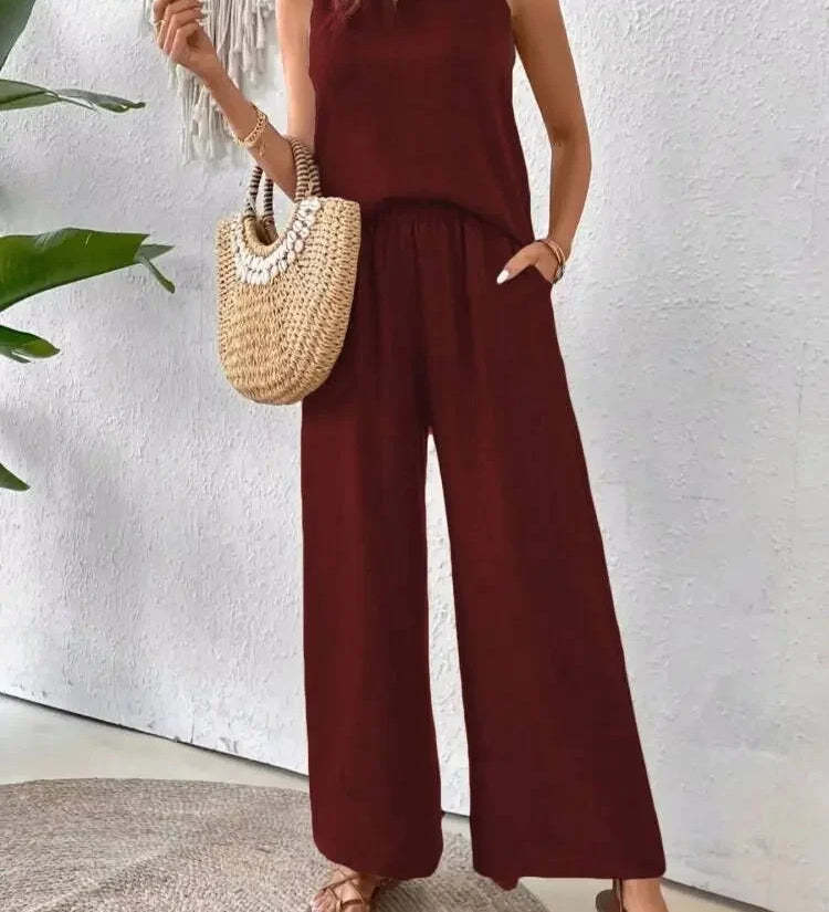 Ophelia Chic Tweed-Effect Set
