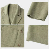 Emma Double-Breasted Wool-Blend Coat