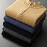 Philip | Neat Zip-Collar Jumper