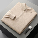Philip | Neat Zip-Collar Jumper