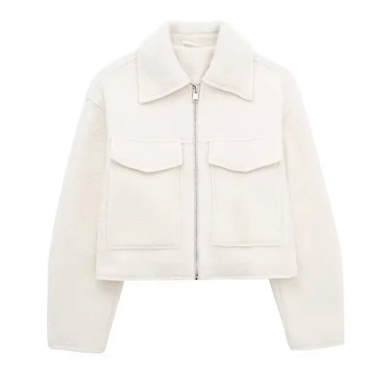 Martha Grey Vintage Zip Jacket