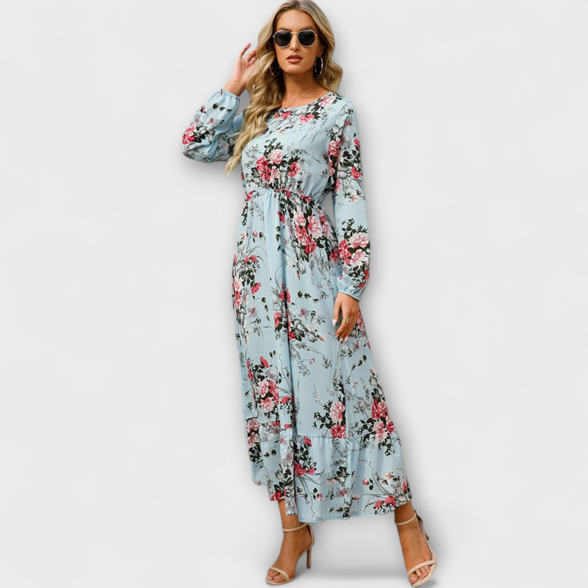 Barka Elegant Boho Maxi Dress
