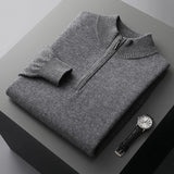 Philip | Neat Zip-Collar Jumper