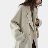 Teresa - Double-breasted wool coat